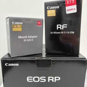 캐논 EOS RP 미러리스 카메라