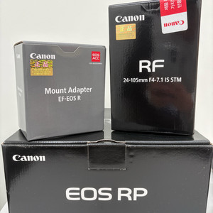 캐논 EOS RP 미러리스 카메라
