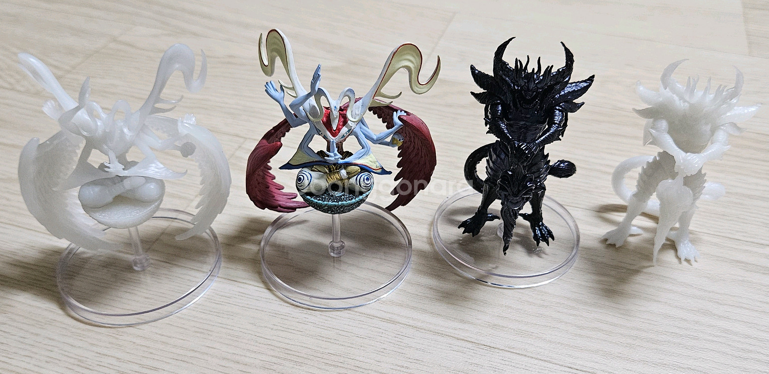 듀얼 마스터즈 3D Vol2 악마신 바롬 피규어--7