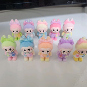 라부부 미니 피규어 10개 세트