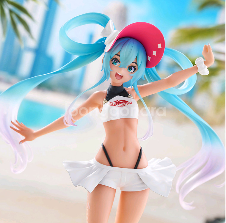 하츠네미쿠 레이싱 2024 서머홀리데이 수영복피규어--0