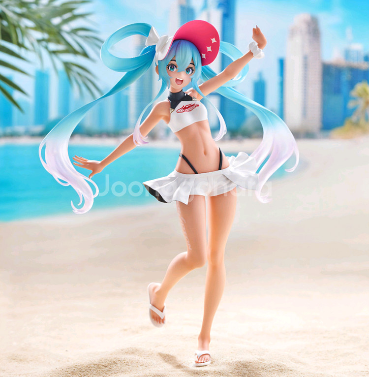 하츠네미쿠 레이싱 2024 서머홀리데이 수영복피규어--1