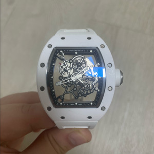 커스텀 리차드밀 부바왓슨 RM055 화이트 세라믹