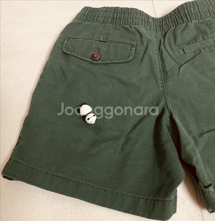 폴로 반바지 그린, 옐로우 8Y--6