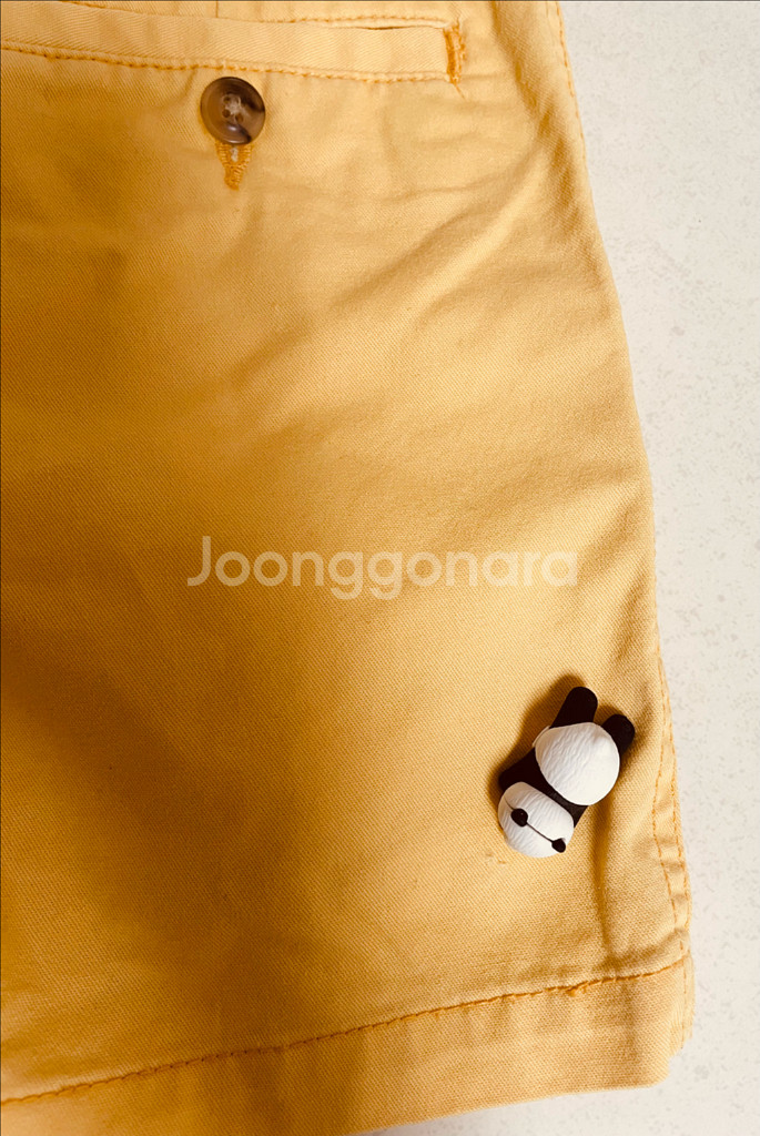 폴로 반바지 그린, 옐로우 8Y--7