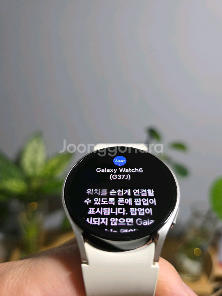 갤럭시워치6 40mm 민트급+스트랩5개--9