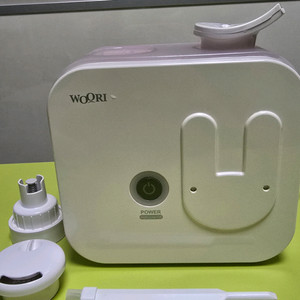 우리텍 터치식 미니가습기,재사용물병