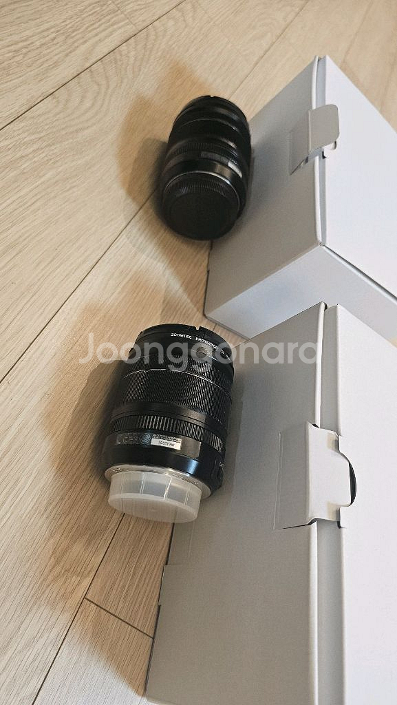 후지fx18-55번들렌즈 두개 팝니다.--1