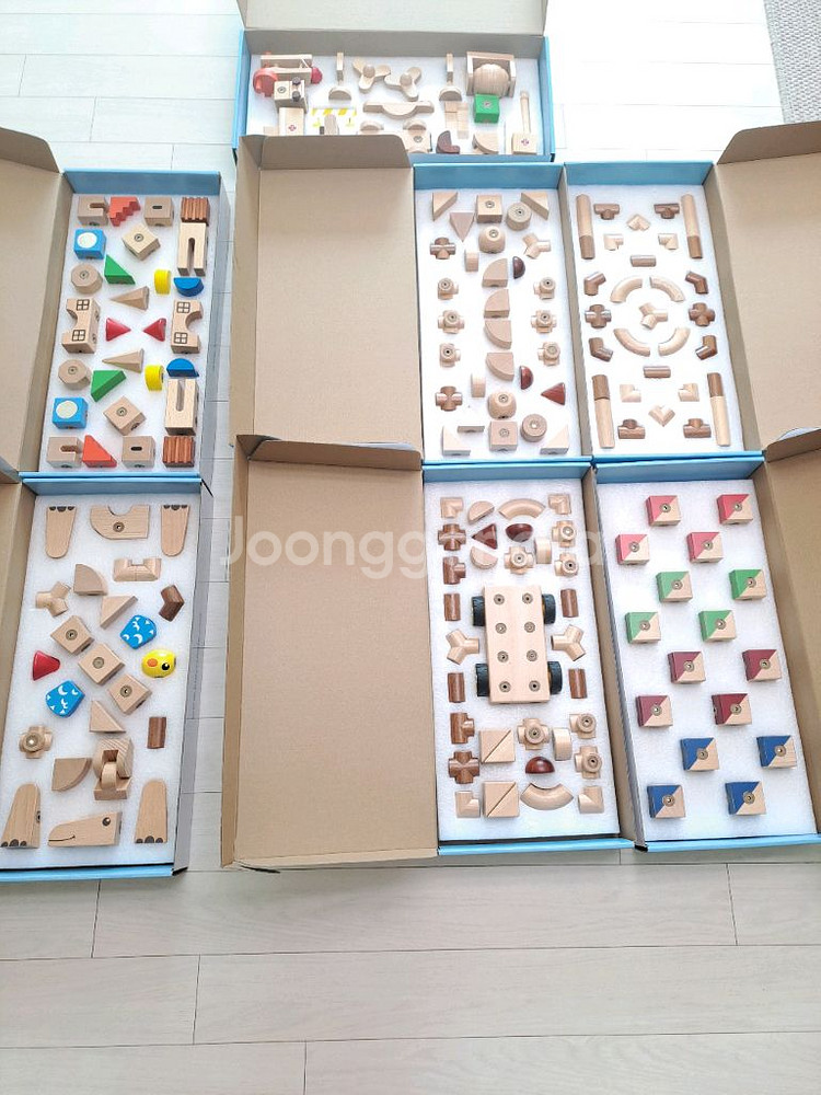 키즈스콜레 블록 교구 세트--2