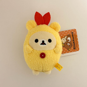 리락쿠마 새우튀김 코리락쿠마 마스코트 인형 키링 판매