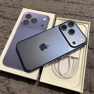 아이폰 17 프로 512 딥블루 단순개봉 (10/30구매) 512GB