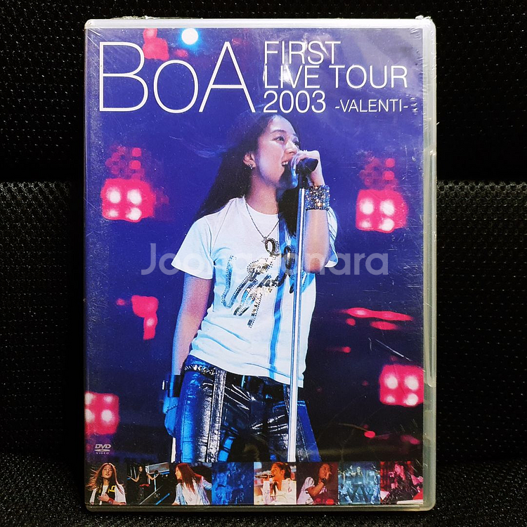 보아 BoA FIRST LIVE TOUR 2003 DVD 미개봉 신품--0