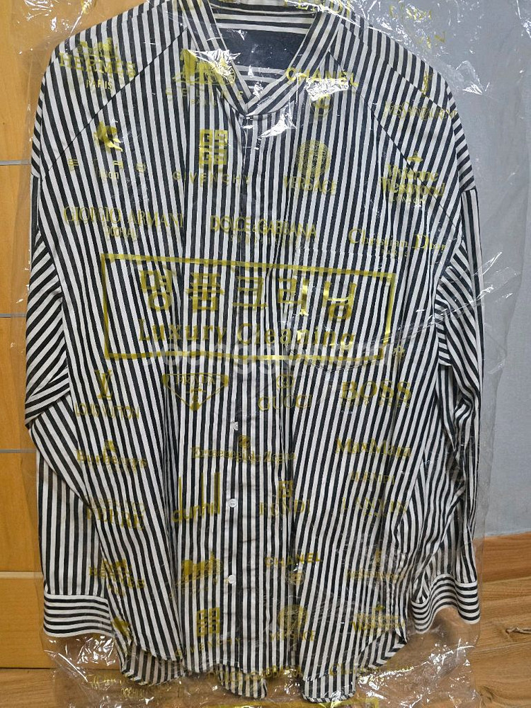 [44] 준지 스트라이프 셔츠, 맨투맨 팝니다--2