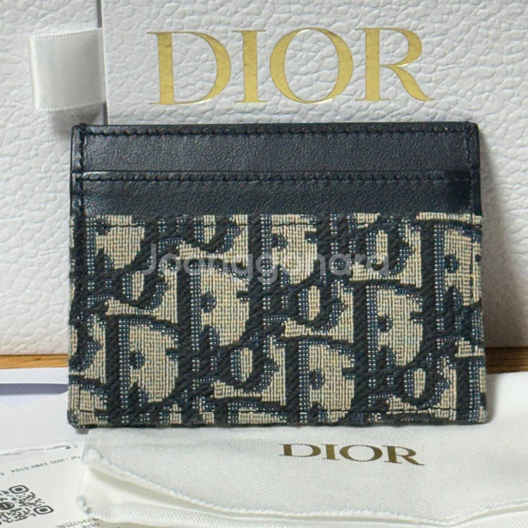 디올 몽테인 카드지갑 새상품--1