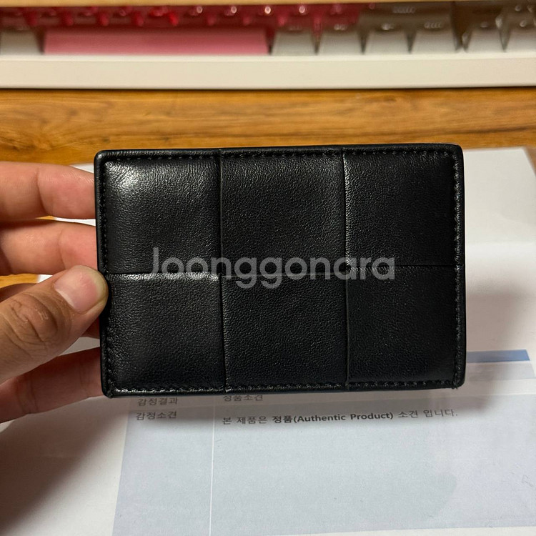 보테가베네타 맥시 카드지갑--1