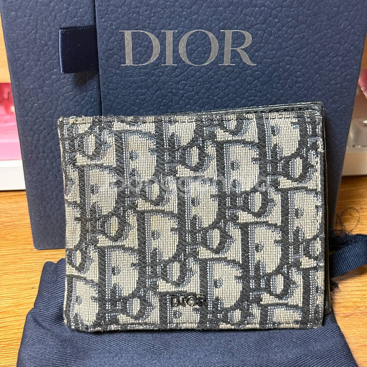 디올 오블리크 반지갑 풀구성--1