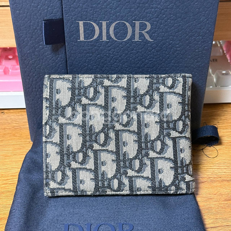 디올 오블리크 반지갑 풀구성--2