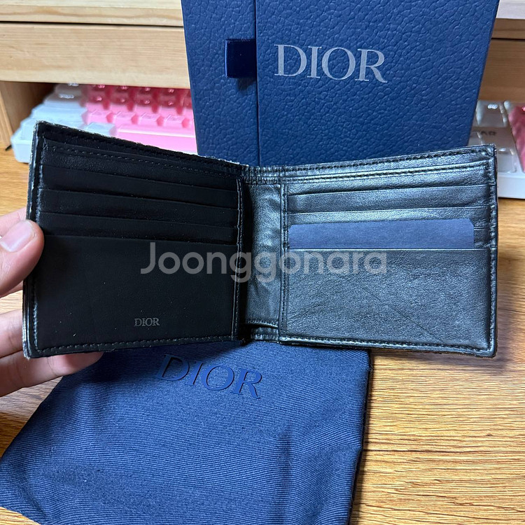 디올 오블리크 반지갑 풀구성--3