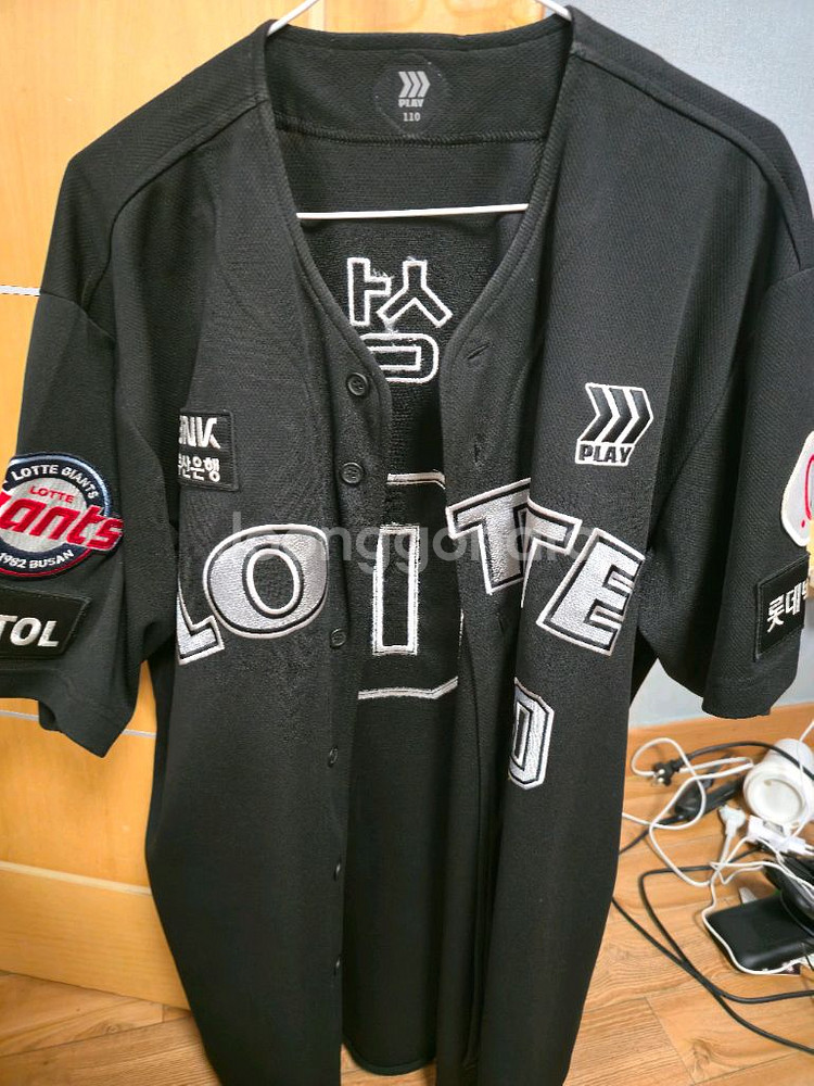 24 롯데자이언츠 올드 프페 블랙 황성빈 0번 유니폼--0