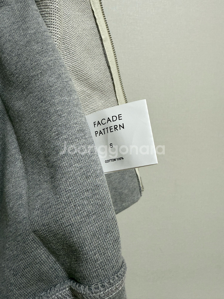 [새제품] 파사드패턴 프렌치 집업 후디--5