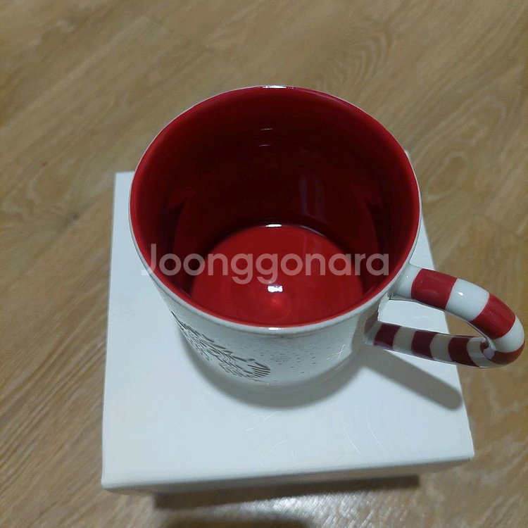 스타벅스 호두까끼 캔디케인 머그잔--4