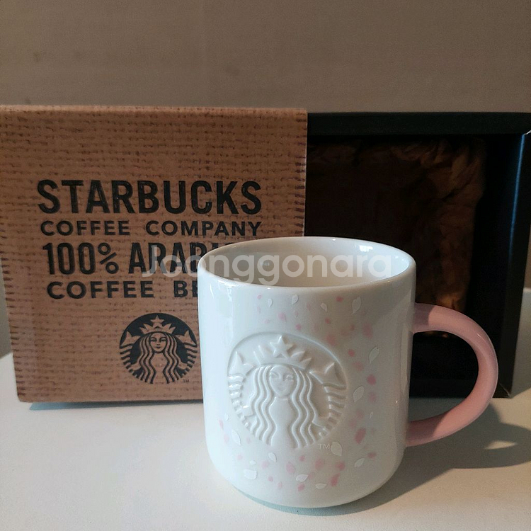 스타벅스 체리 블라썸 머그컵--0