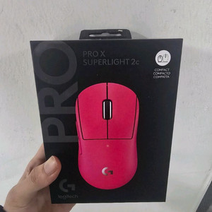 로지텍 PRO X SUPERLIGHT 2C 무선 마우스