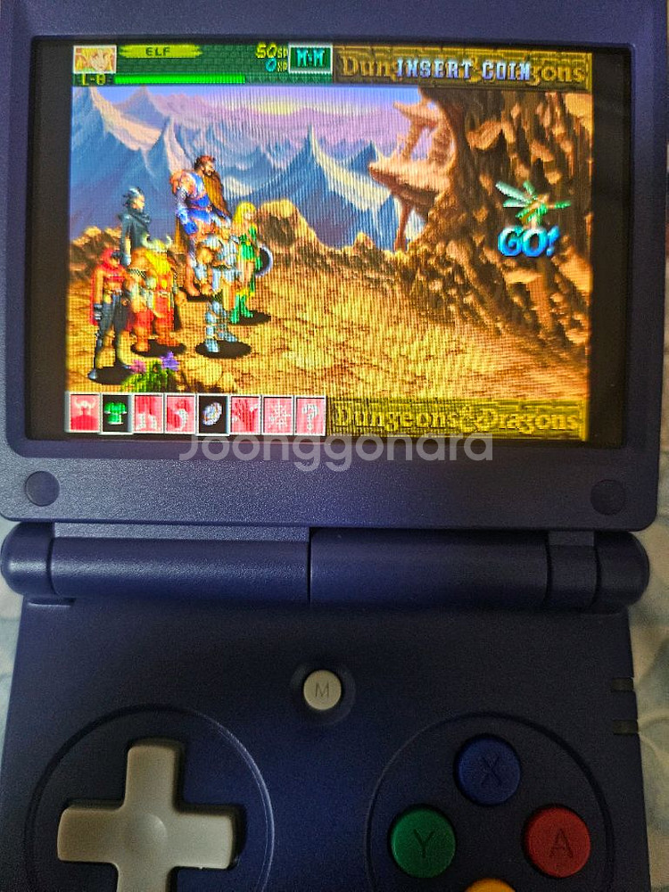 휴대용 게임기 본체 + 게임팩 세트--1