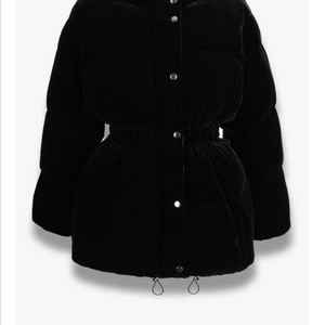 마이아이코 myeyeko 벨벳 구스다운 재킷