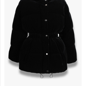 마이아이코 myeyeko 벨벳 구스다운 재킷