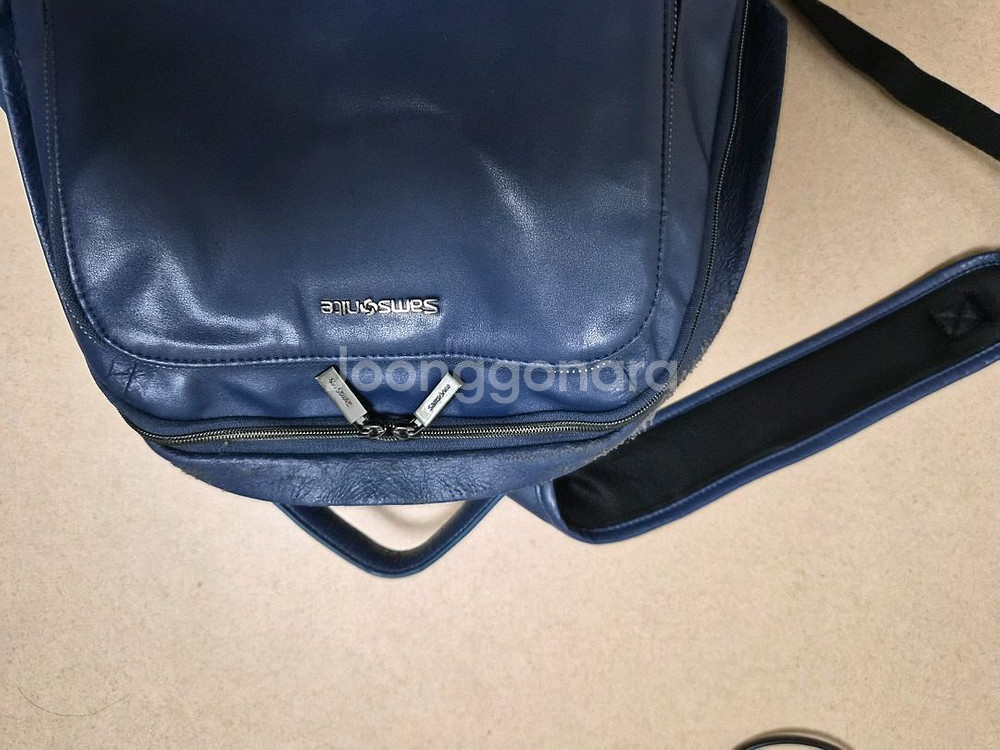 샘소나이트중품 가죽 브리프팩--2