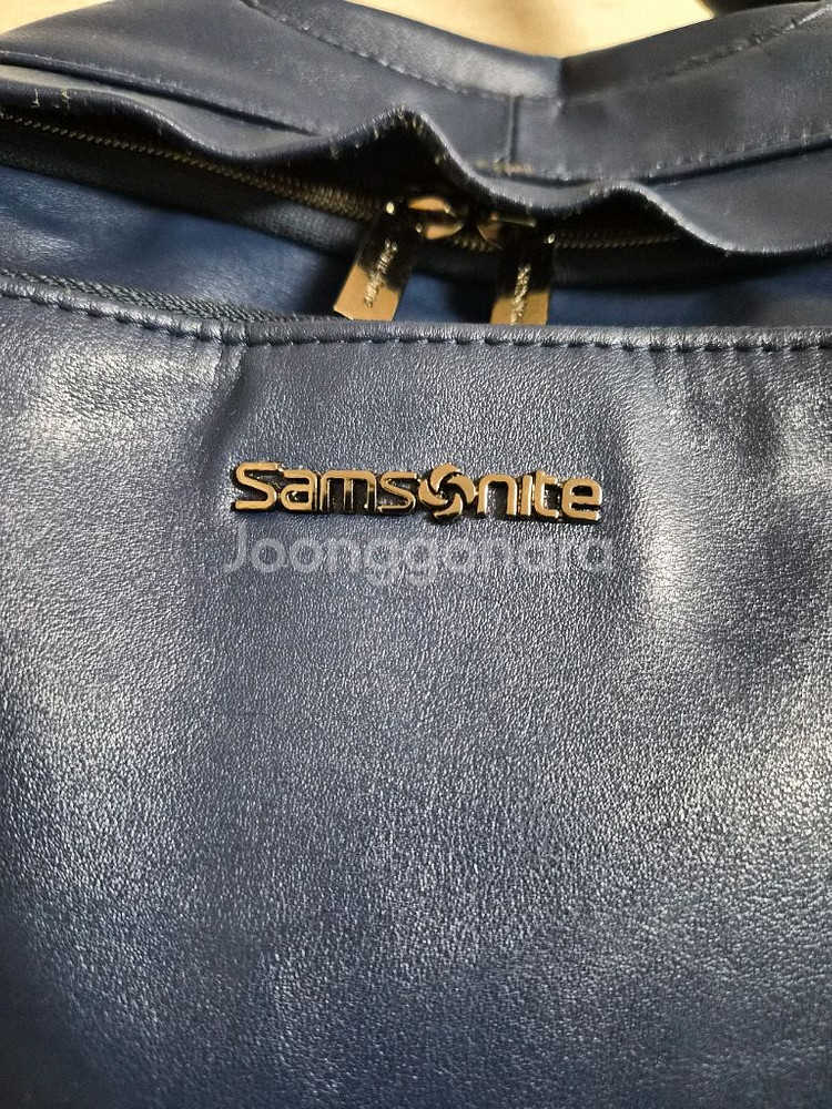 샘소나이트중품 가죽 브리프팩--3