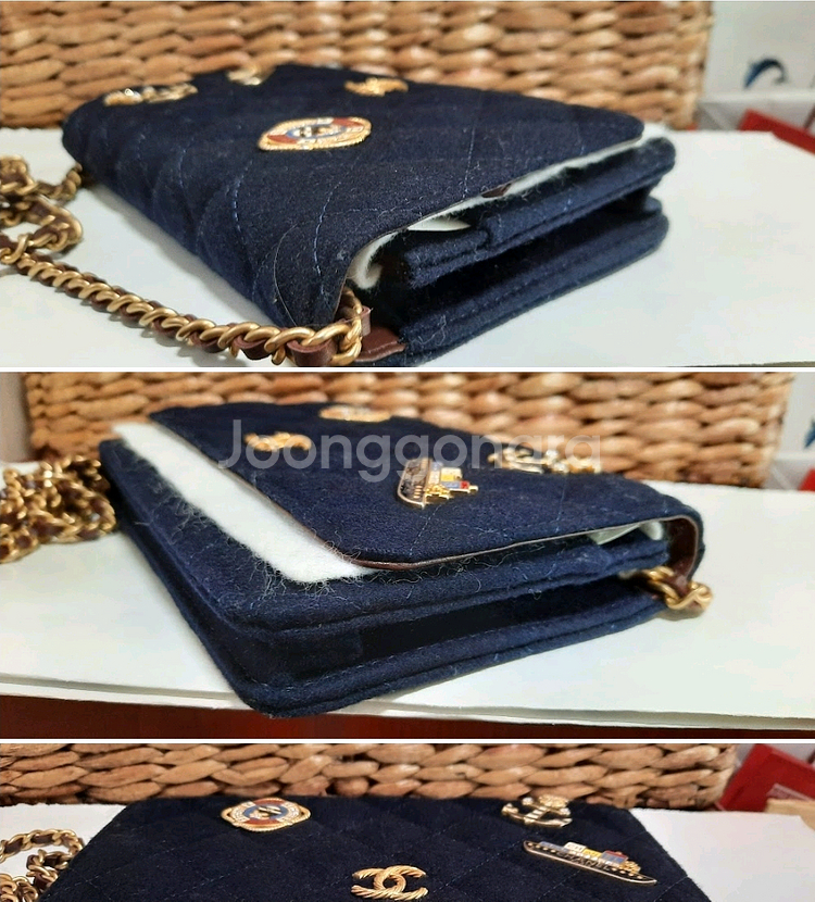 샤넬백 퀼팅 체인백 정품--4