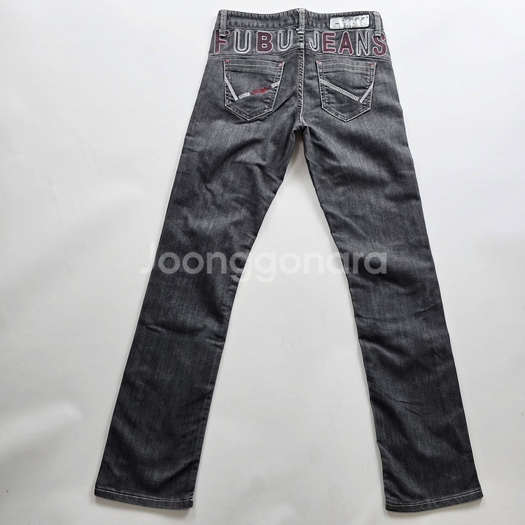 후부 청바지 그레이 스판 데님 사이즈28 R2769--0