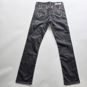 후부 청바지 그레이 스판 데님 사이즈28 R2769