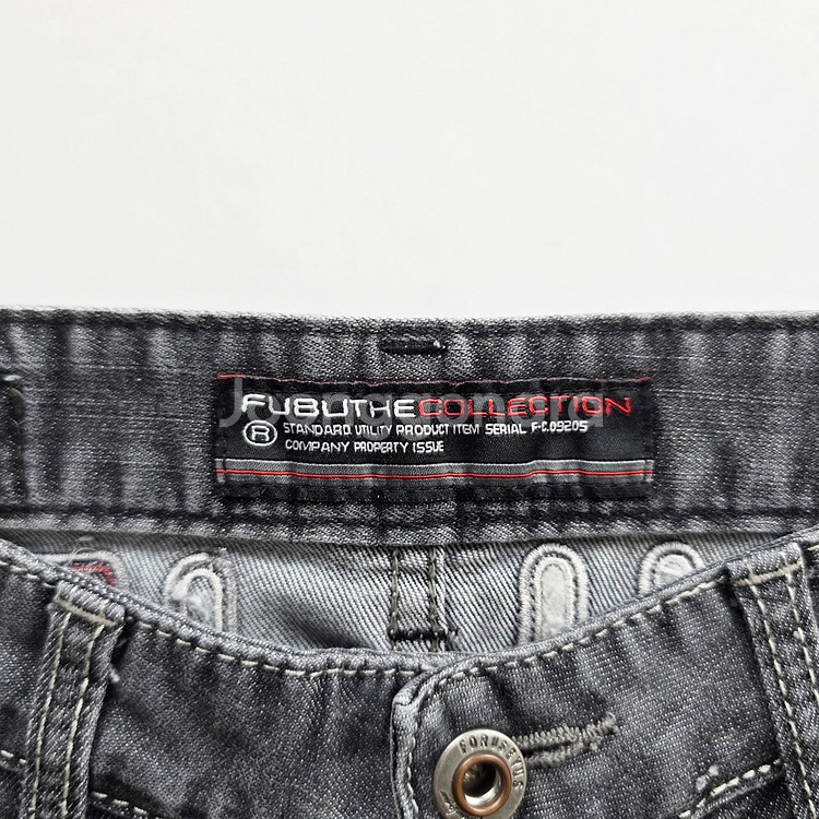 후부 청바지 그레이 스판 데님 사이즈28 R2769--1