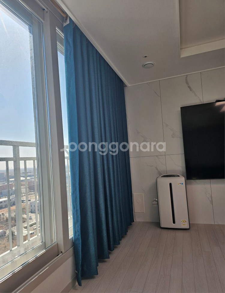 최고급 아일렛 암막 커튼 2개 세트(주문제작 가능)--6