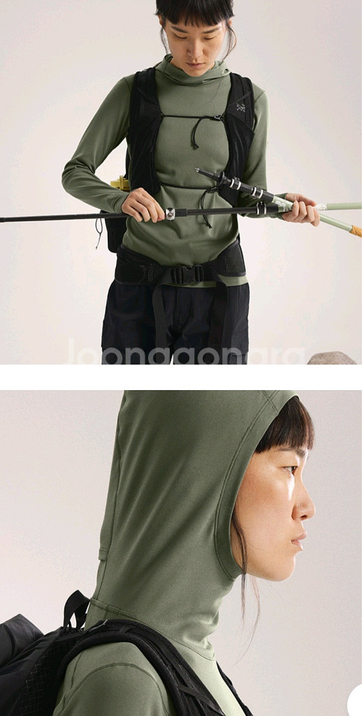 아크테릭스 여성용 테마써멀 후드티 xs--2