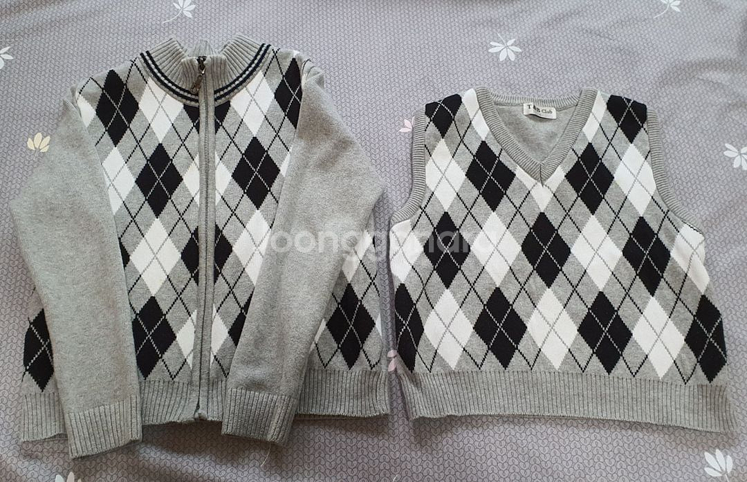 남아의류 2p세트(상태양호 중고상품)--0