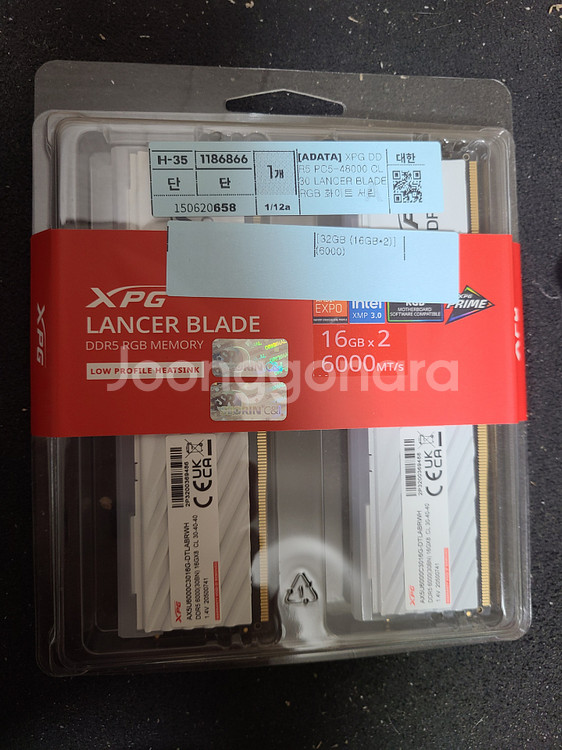 ADATA DDR5-6000 CL30 LANCER BL 32G (16x2)--0