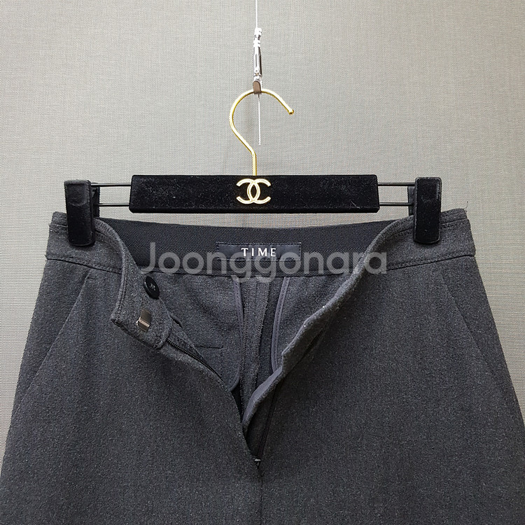 한섬 타임 2023 백밴딩 슬랙스 61-90사이즈--2