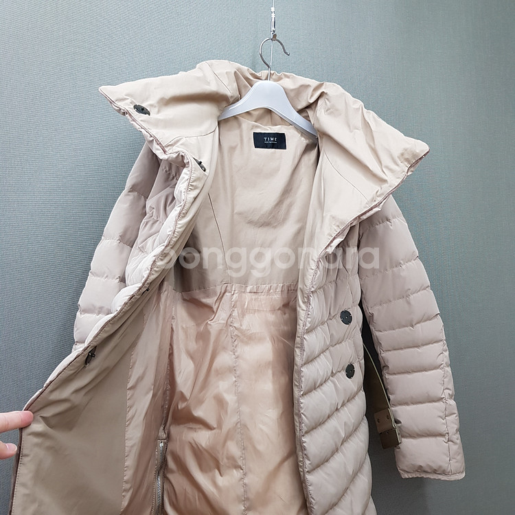 한섬 타임 구스 벨티드 패딩 82-94-160사이즈--6