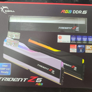 G.SKILL DDR5-8000 CL40 48GB(24Gx2) TRIDENT Z5 RGB J 실버