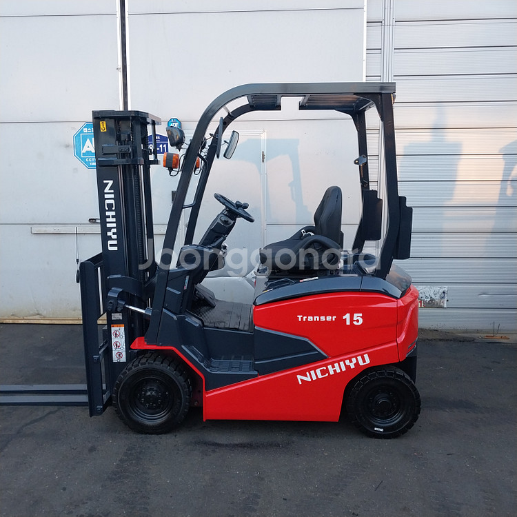 니찌유 전동지게차 1.5톤 사이드쉬프트 장착 FB15-80 2020년식--5