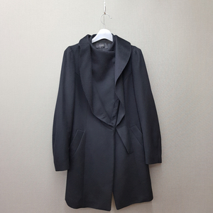 한섬 타임 드레이프 칼라 롱 코트 M사이즈