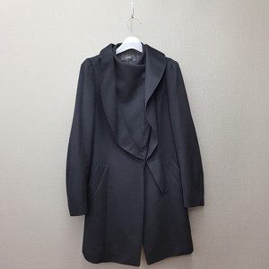 한섬 타임 드레이프 칼라 롱 코트 M사이즈