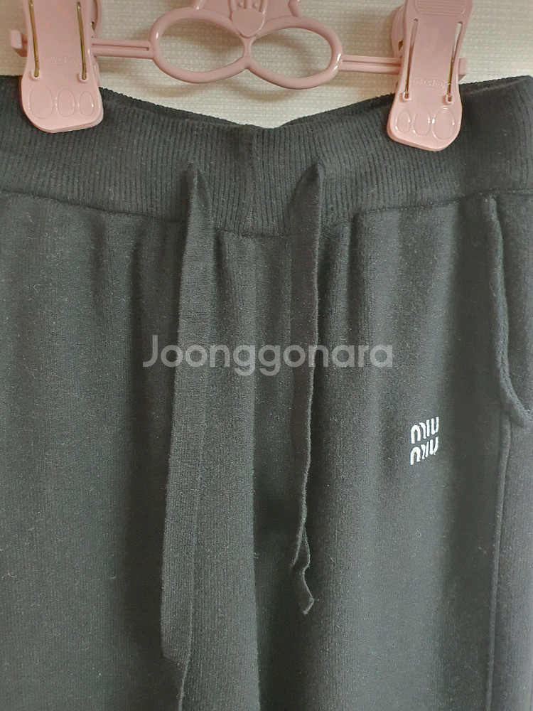 새거 미우니트바지 미우밴딩바지 미우일자바지--3