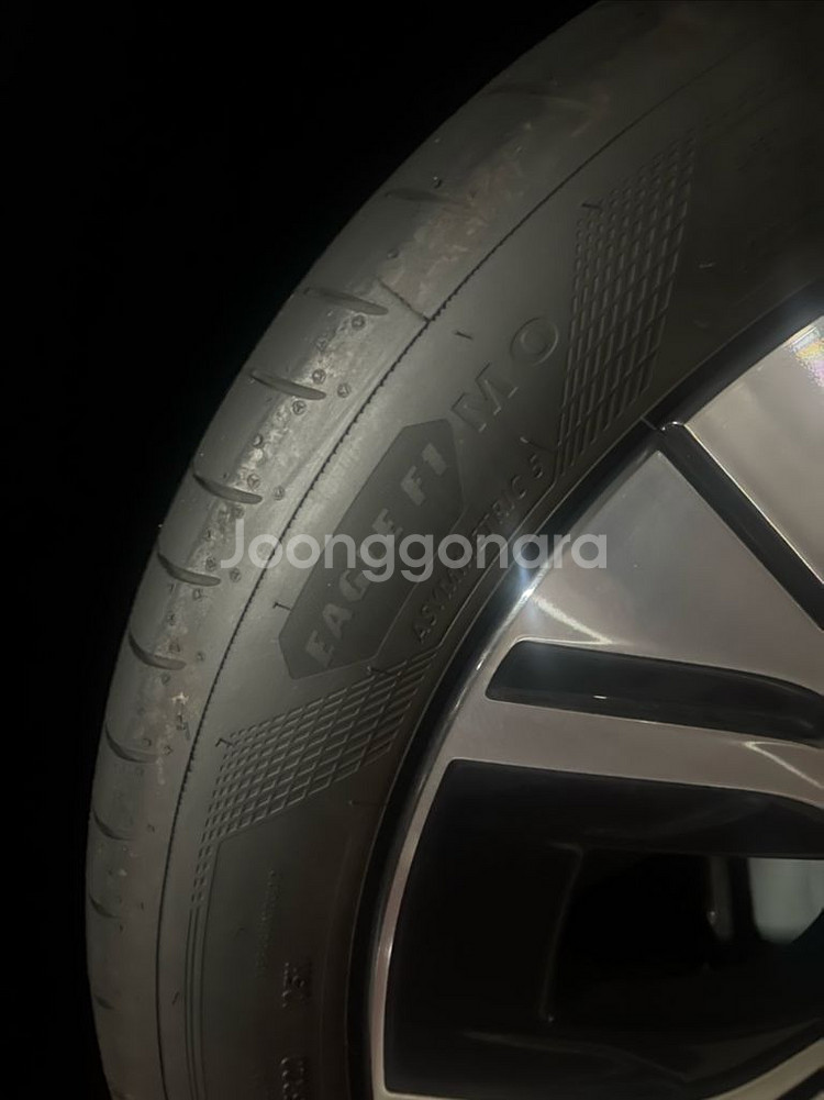255/45R20 굿이어 이글 F1 어시메트릭5 1대분 (4개) 팝니다.--0