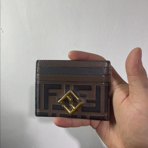 펜디 FF 로고 카드지갑