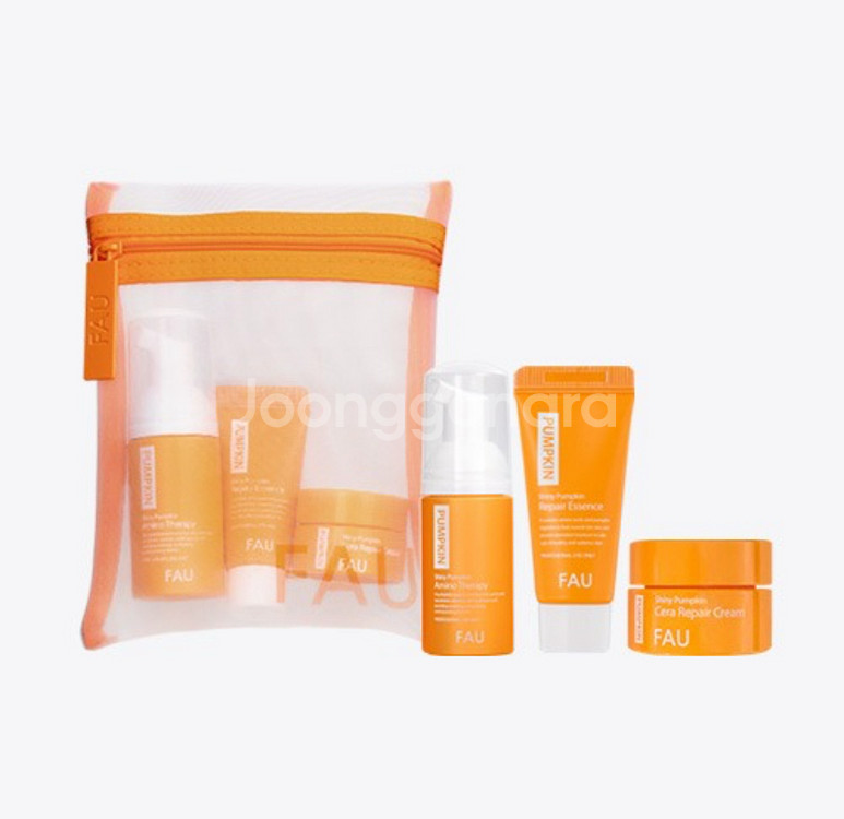 파우(FAU) 웰컴여행용키트+파우치 및 샘플5장--0